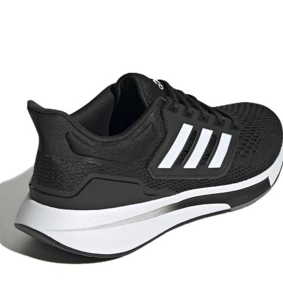 Adidas EQ21 Run 'Black White Running Shoe Size 8 Men's (Women's 9) NWT! - Picture 6 of 16